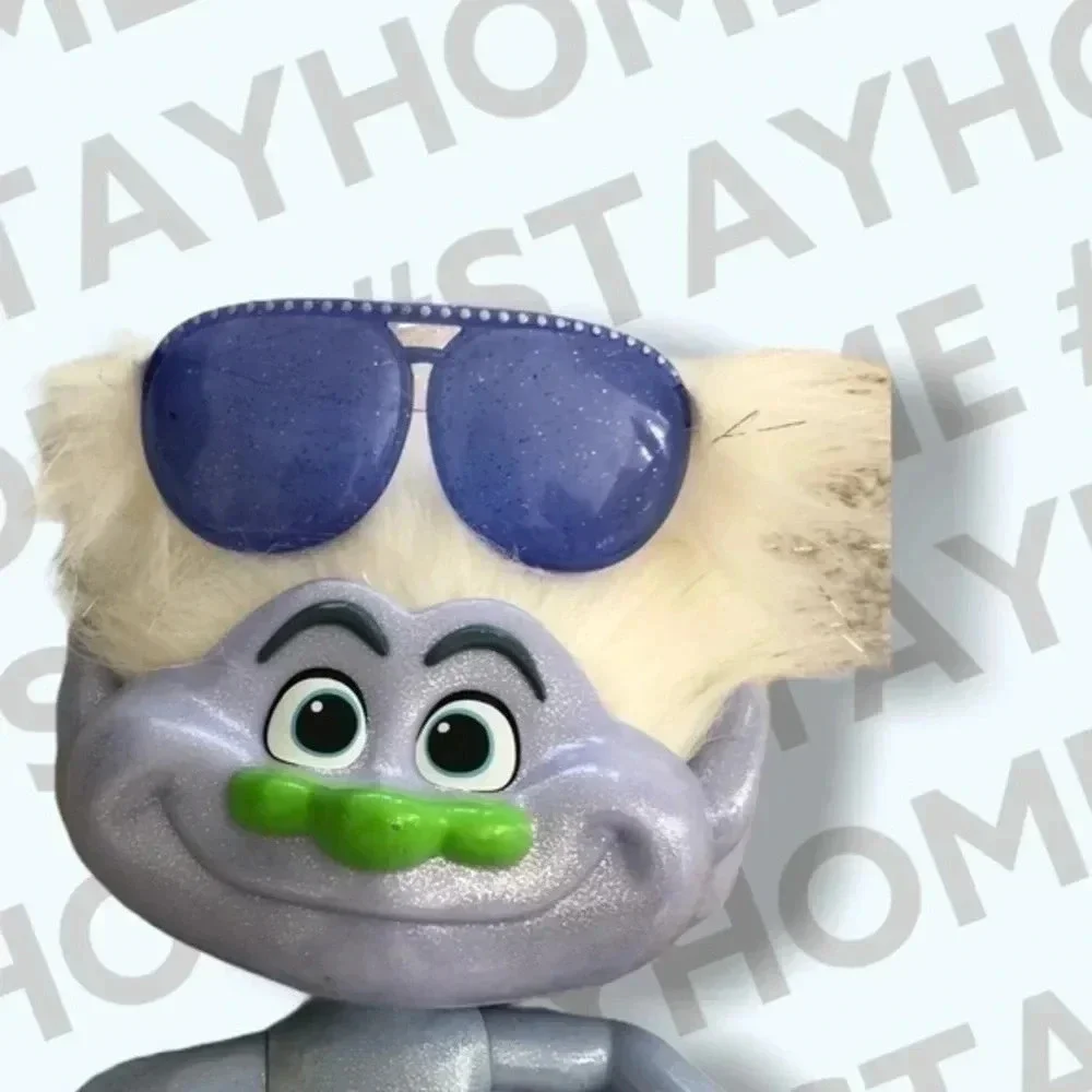 Diamond Guy from Trolls/Hasbro/toy/13”/EUC